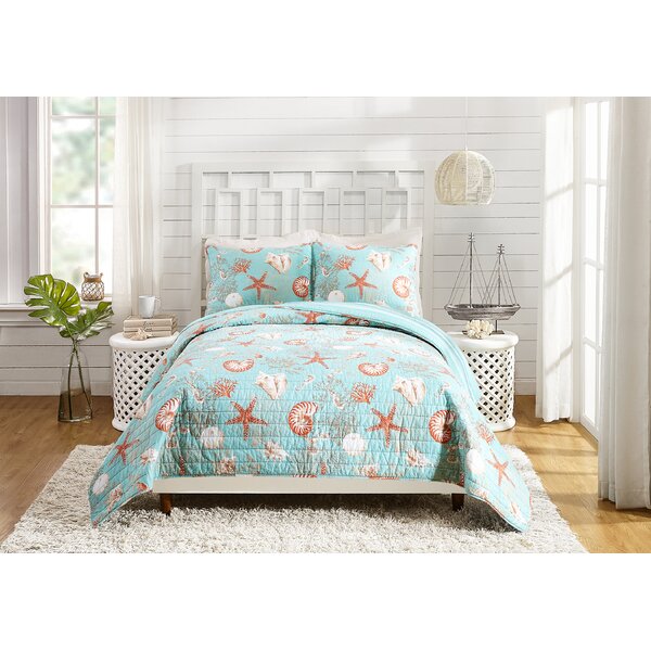 Cynthia Rowley Reversible Cotton offers Quilt KING